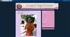 Desktop Screenshot of integralyogaeurope.blogspot.com