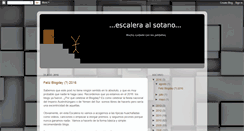 Desktop Screenshot of escaleraalsotano.blogspot.com