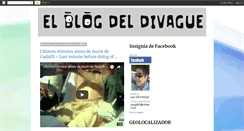 Desktop Screenshot of elblogdeldivague.blogspot.com