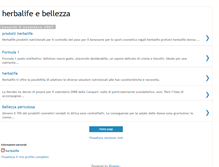 Tablet Screenshot of herbalife-bellezza.blogspot.com