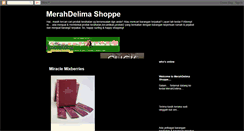 Desktop Screenshot of merahdelimashoppe.blogspot.com