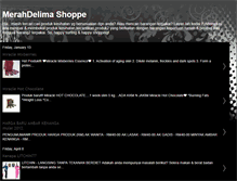 Tablet Screenshot of merahdelimashoppe.blogspot.com