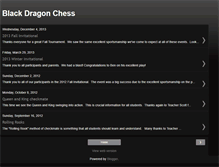 Tablet Screenshot of blackdragonchess.blogspot.com