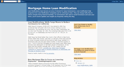 Desktop Screenshot of mortgagehomeloanmodification.blogspot.com