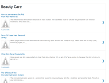 Tablet Screenshot of beautycareexpress.blogspot.com