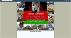 Desktop Screenshot of mariangoesmalawi.blogspot.com