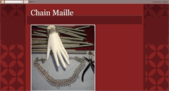 Desktop Screenshot of chainmailledesigns.blogspot.com