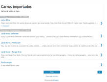 Tablet Screenshot of carrosimportados.blogspot.com
