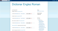 Desktop Screenshot of dictionarenglez.blogspot.com