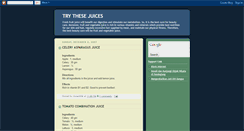 Desktop Screenshot of my-juices.blogspot.com