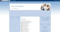 Desktop Screenshot of bigglesbooks.blogspot.com