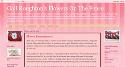 Desktop Screenshot of flowersonthefence.blogspot.com