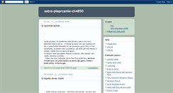 Desktop Screenshot of ostre-pieprzenie-ch4850.blogspot.com