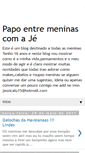 Mobile Screenshot of papoentremeninascomaje.blogspot.com