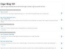 Tablet Screenshot of cigarblog101.blogspot.com