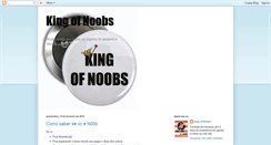 Desktop Screenshot of kingnoob.blogspot.com