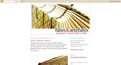 Desktop Screenshot of fatosartefatos.blogspot.com