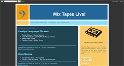 Desktop Screenshot of mixtapeslive.blogspot.com