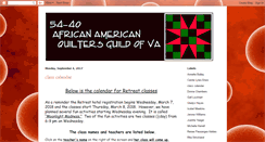 Desktop Screenshot of 5440quiltersofvirginia.blogspot.com
