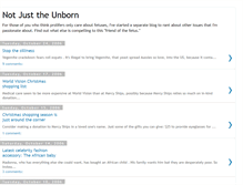 Tablet Screenshot of notjusttheunborn.blogspot.com