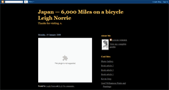 Desktop Screenshot of leighnorriejapan.blogspot.com