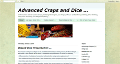 Desktop Screenshot of dicecraps.blogspot.com