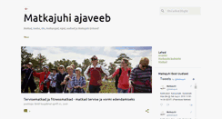 Desktop Screenshot of matkajuht.blogspot.com