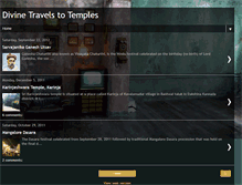 Tablet Screenshot of divinetravelstotemples.blogspot.com