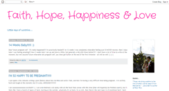 Desktop Screenshot of faithhopehappinessandlove.blogspot.com