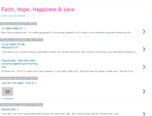 Tablet Screenshot of faithhopehappinessandlove.blogspot.com