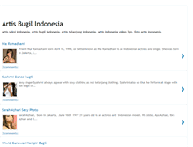 Tablet Screenshot of foto-artis-seksi-indonesia.blogspot.com