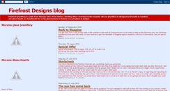 Desktop Screenshot of firefrost-firefrostdesigns.blogspot.com