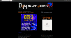 Desktop Screenshot of danceandmusik.blogspot.com