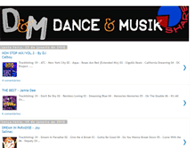 Tablet Screenshot of danceandmusik.blogspot.com