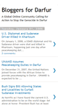 Mobile Screenshot of bloggersfordarfur.blogspot.com