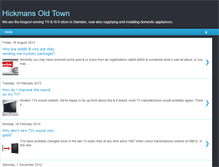 Tablet Screenshot of hickmansoldtown.blogspot.com