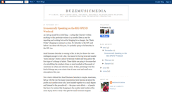 Desktop Screenshot of buzzmusicmedia.blogspot.com