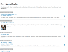Tablet Screenshot of buzzmusicmedia.blogspot.com