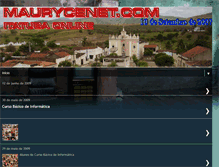 Tablet Screenshot of maurycenet.blogspot.com