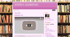 Desktop Screenshot of joyfullearning1.blogspot.com