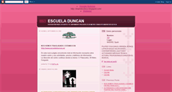 Desktop Screenshot of escueladuncan.blogspot.com