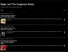 Tablet Screenshot of imaginarydudes.blogspot.com