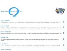 Tablet Screenshot of gestationaldiabetestest.blogspot.com