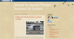 Desktop Screenshot of museudeosasco.blogspot.com