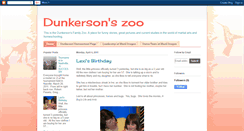 Desktop Screenshot of dunkersonzoo.blogspot.com