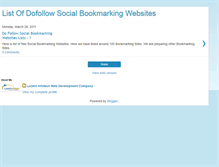 Tablet Screenshot of list-of-social-bookmarking-websites.blogspot.com