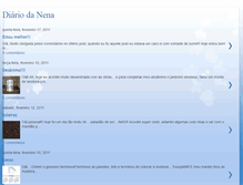 Tablet Screenshot of diariodanena.blogspot.com