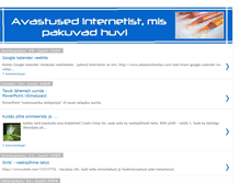 Tablet Screenshot of it-avastused.blogspot.com
