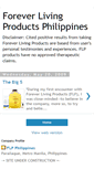 Mobile Screenshot of foreverlivingproducts-ph.blogspot.com