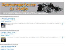 Tablet Screenshot of lasconversaciones.blogspot.com